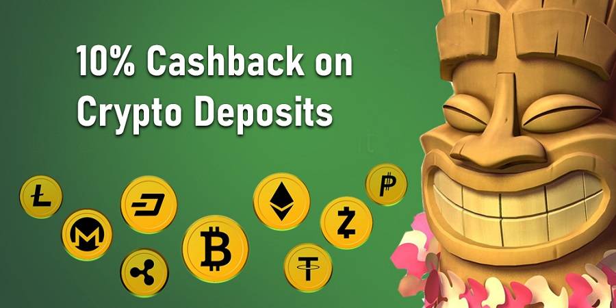 10% Crypto Cashback Di Kasino Online Betroom24