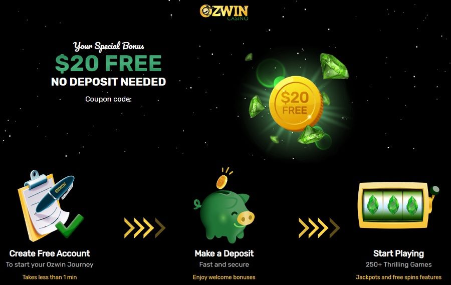$/€20 Free Chip No Deposit