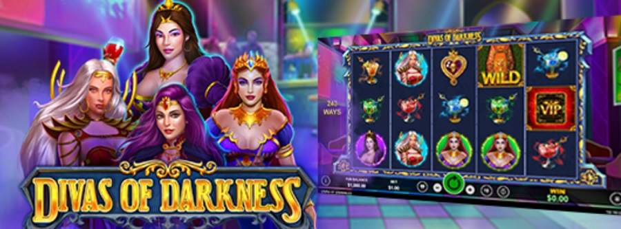 40 Free Spins No Deposit Bonus Code For "Divas Of Darkness" Slot