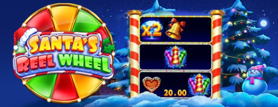 50 Free Spins On Santa's Reel Wheel