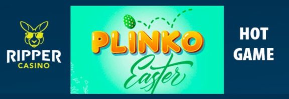 Claim 300% Up To $3000 + $15 Free Chip On Plinko Easter Slot At Ripper Online Casino